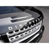 ABS 3D Chrome Car Letters Front Hood Bonnet Logo Badge For Land Rover Discovery Emblem Discovery 4 3 5 2 TD5 Accessories