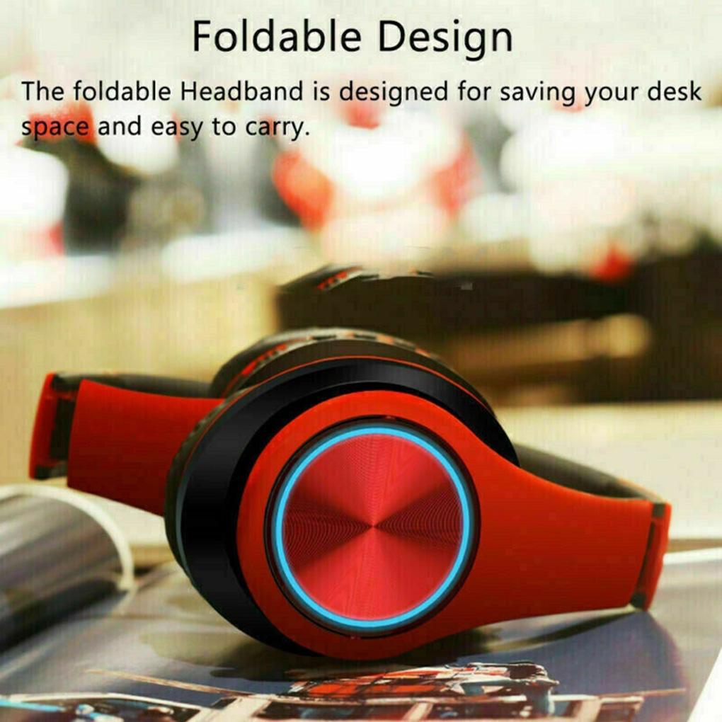 B39 LED Bluetooth Headset Sports Headphone Subwoofer Wireless Stereo Earphone