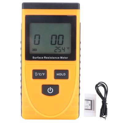 GM3110 Oberflächenwiderstandsmessgerät Handheld LCD Digitalanzeige Antistatisches Widerstandsmessgerät