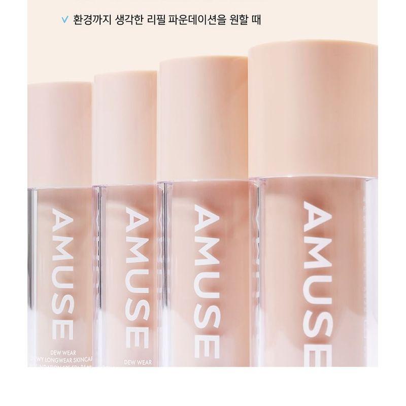 AMUSE - Dew Wear Foundation Refill Only - 4 Colors