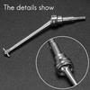 AA58 2Pcs Metal Front Drive Shaft CVD 0090 for WLtoys 12428 12423 1/12 RC Car Crawler Short Course Truck Upgrade Parts