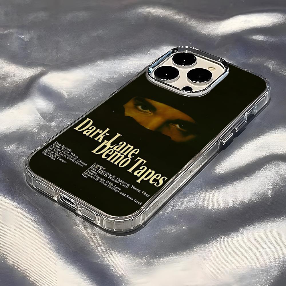 

D-Drake Rapper Phone Case For IPhone 17 Pro Max 16 15 14 Pro Max IPhone 13 Pro Max 11 Plus Transparent Cover iPhone 11 Pro