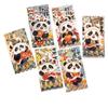 6pcs Traditional Children's Money Bag Hongbao Lucky Money Packet God of Wealth Red Pocket  Bonus