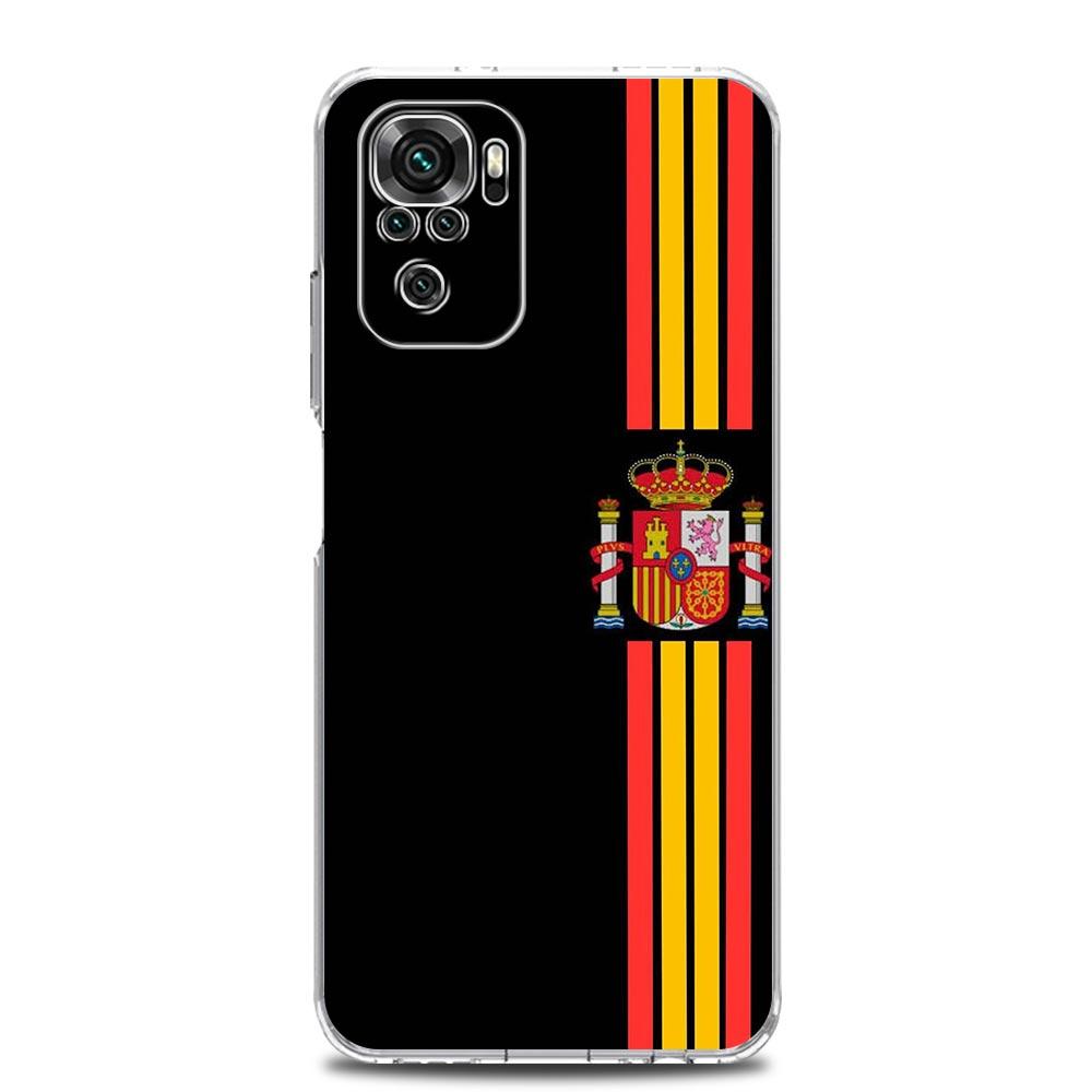 Spain Bull Flag Soft TPU Phone Case For Xiaomi Redmi Note 15 14 13 12 4G 10 11 Pro Plus 5G 14C 13C 12C 10C 9A Cover