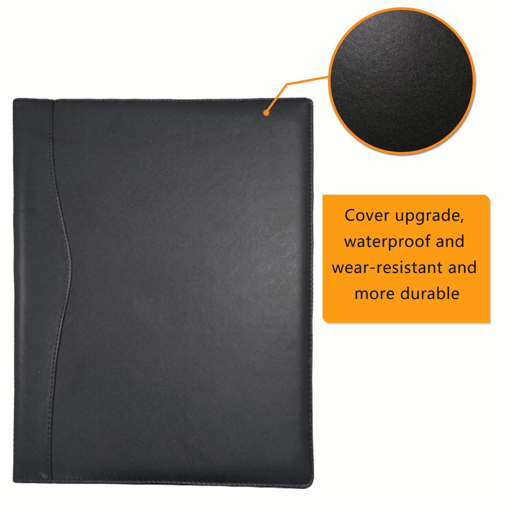 Business Padfolio Organizer Document Planner Portfolio Binder Storage Pocket