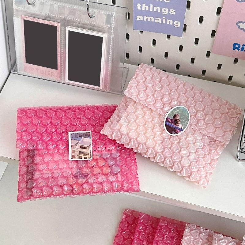 Bubble Bags Bubble Packaging Bags Heart Bubble Cushioning Bags for Mailing