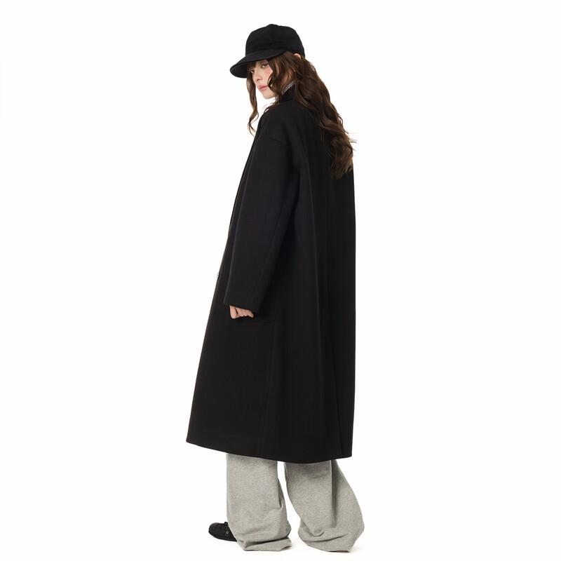 GOLFCROSS Unisex Simple British Style Oversized Trench Coat