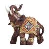 Model Elephant Figurine Ornament Simulated Resin Animal Sculpture  Balcony Garden Supplies
