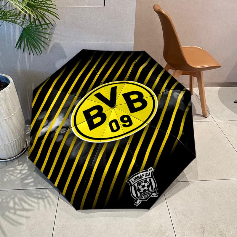 B-BVB Umbrella with Automatic Open/Close & Self-8-Rib Heavy-Duty Umbrella, Compact Travel Umbrella Suitable for Outdoor