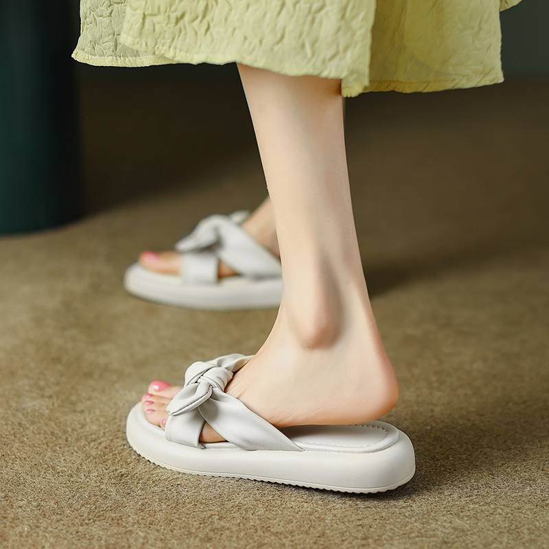 Мюли Krazing Pot из микрофибры с открытым носком на низком каблуке — фото 12