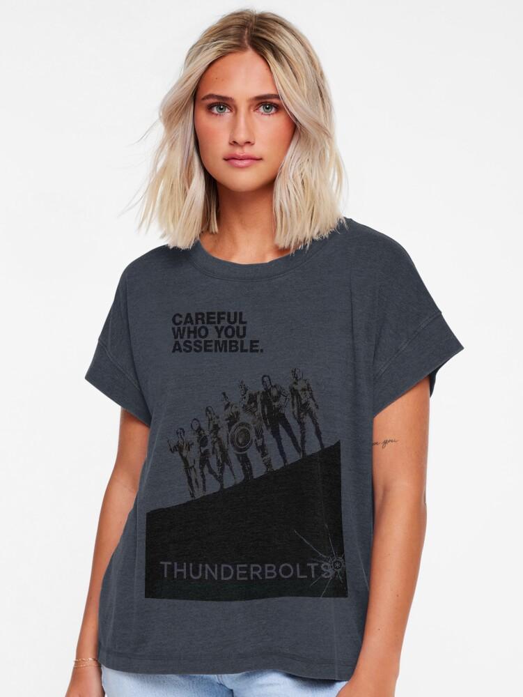 Thunderbolts Careful Who You Assemble Relaxed T-Shirt