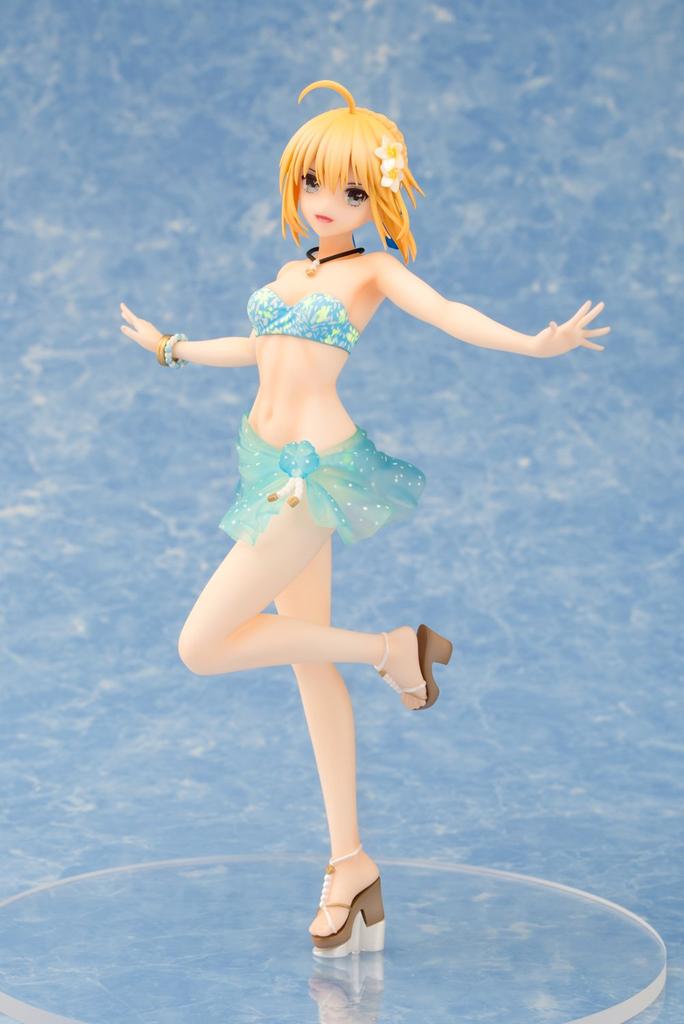 Funny Knights Artoria Pendragon Resort Vacation Scale Painted Finished Figure Fate/EXTELLA Ver. 1/8 ATBC-PVC