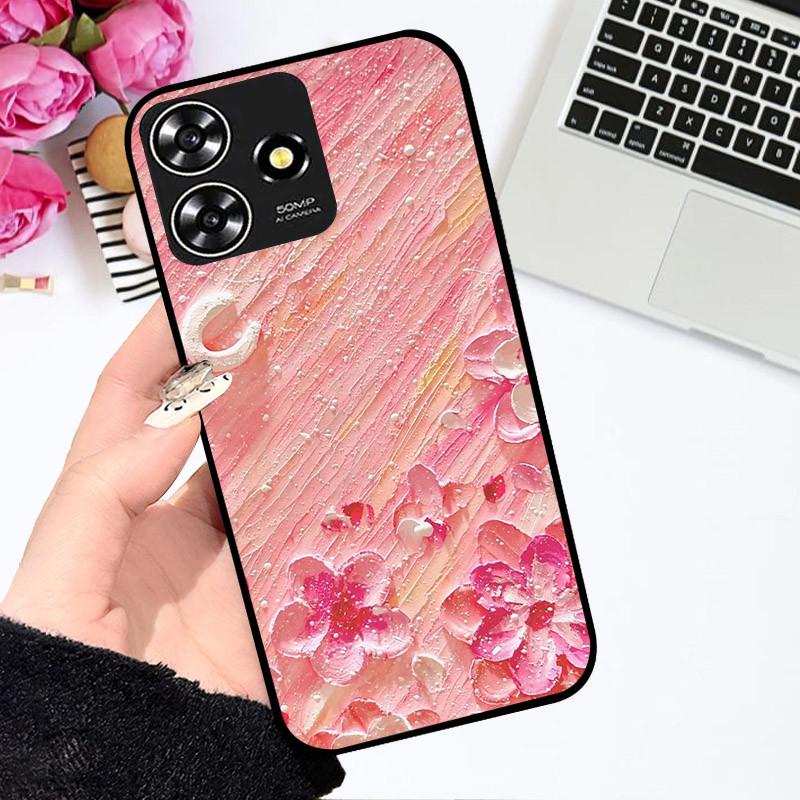 Etui Dla ZTE Blade V50 Smart Uroczy Astronauta Modne Odporne Na Wstrząsy Miękki Zderzak Dla ZTE V50 Wzór 4G Etui Dla ZTE Axon 50 Lite