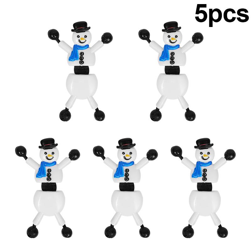 5Pcs Christmas Sticky Wall Toys Stretchy Climbing Snowman for Kids Birthday Party Favors Pinata Fillers 2025 Christmas Gifts