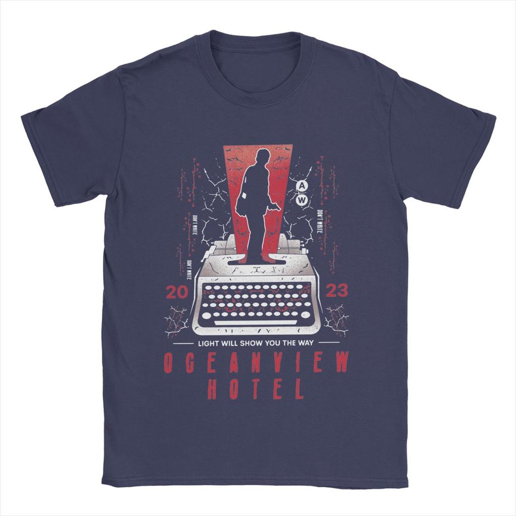 Hipster Dont Write Alan Wake 2 T-Shirt für Herren Rundhals Reine Baumwolle T-Shirts Kurzarm Tees Übergröße Kleidung