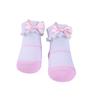 3pairs Newborn Baby Girls Socks Bow Toddler Indoor Socks Fit 0-6 Months