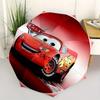 Disney Lightning McQueen,Pixar Cars,Race Car Manual Opening and Closing Umbrella, 8-Rib Reinforced Folding Design, Lightweight