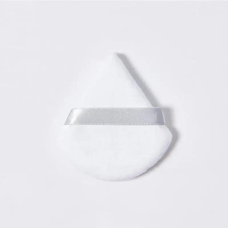Puff Triangle For Powder Compact Face Powder Puff Sponge Reusable Velvet Make Up Sponges Soft Triangle Powder Puff Washable