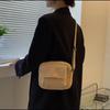 Plush Fabric Women's Shoulder Crossbody Bag Small Fashion Lambs Wool Fluffy Fur Winter Female Bag Designer Handbags