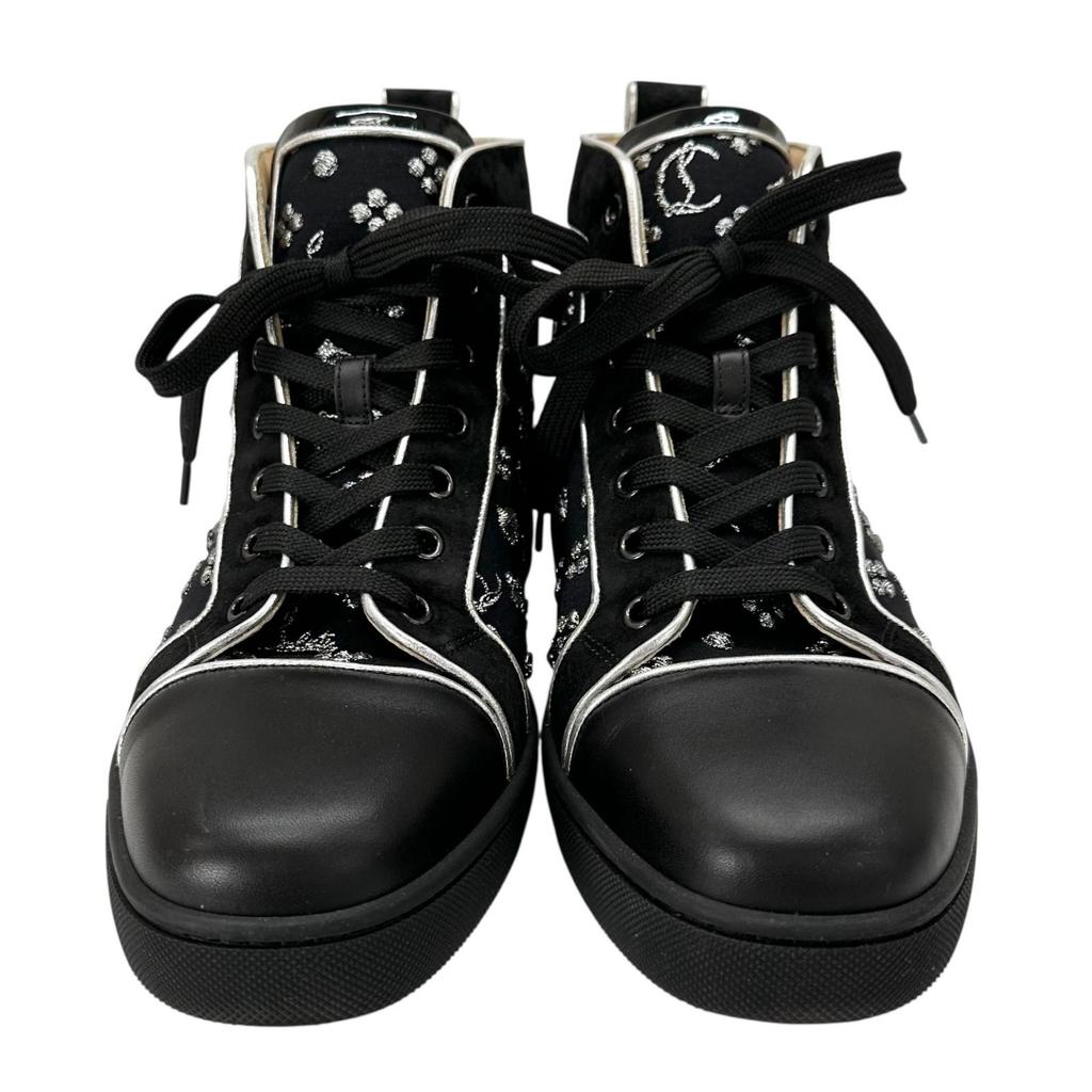 Christian Louboutin (39.5) Women's Louis Orlato Black Authentic