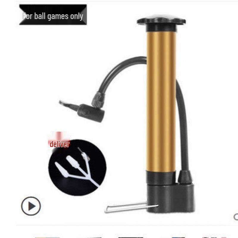 Portable Mini High Pressure Air Inflator for Bikes, Motorcycles, and Balls