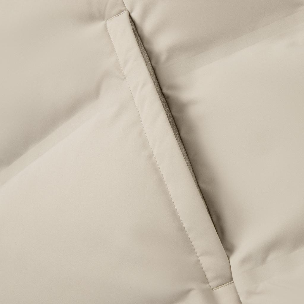 Li Ning Honor Series Fashion Stand Collar Thick Simple Comfortable Warm Short Down Jacket Men Outerwear AYMV745-5