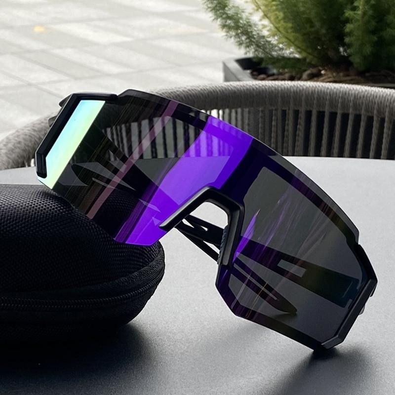 

Cycling Sunglasses UV400 Shades Men Women Anti-Ultraviolet Outdoor Sports Hiking Climbing MTB Large Frame Oversized Goggles