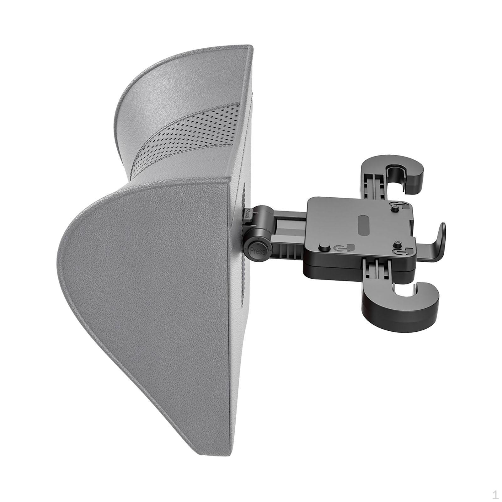 

Adjustable Car Neck Pillow Headrest Support Cervical Vertebrae and Head Comfortable SUV сірий колір