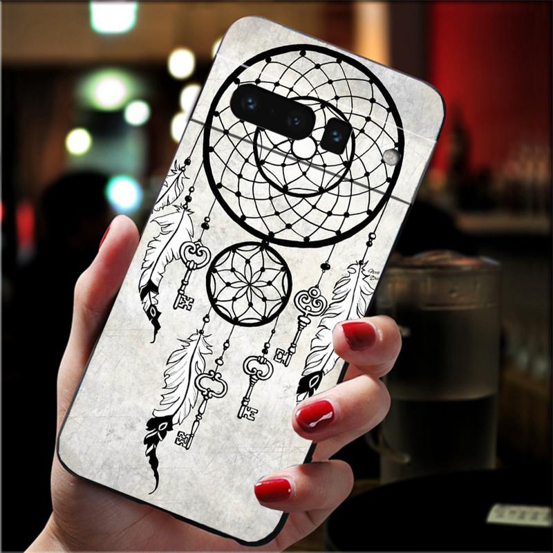 

Phone Case for Google Pixel 10 9 Pro XL 9A 8 7 6 Pro Pixel 8A 7A 6A Pixel 8 7 6 5 Dream Catcher Dreamcatcher Funda Google Pixel 6A