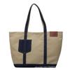 Casual Splicing Canvas Bag Women's 2025 New Large-capacity Fashion Commuter Bag Korean Version Popular Shoulder Bag