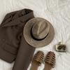 Men's Summer Jazz Hat | Handcrafted Straw Fedora | Sun Protection & Breathable Cooling