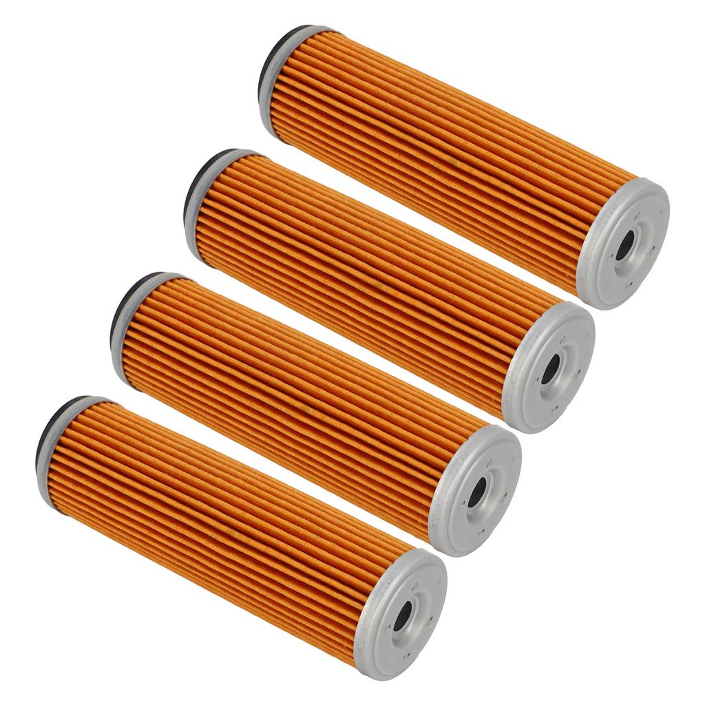 4pcs Engine Oil Filters High Flow Rate Sealing Fuel Filter Replacement for NC250 BRZ X6S X6M