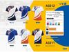 Men's & Women's Sports Badminton & Volleyball Training Set - Breathable Short Sleeve Team Uniform