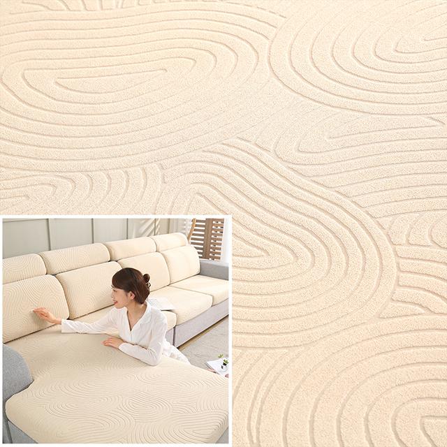 Husă de pernă pentru scaune de canapea jacquard Husă elastică de canapea groasă pentru protectie de mobilier de sufragerie în formă de L, fotoliu, huse de canapea