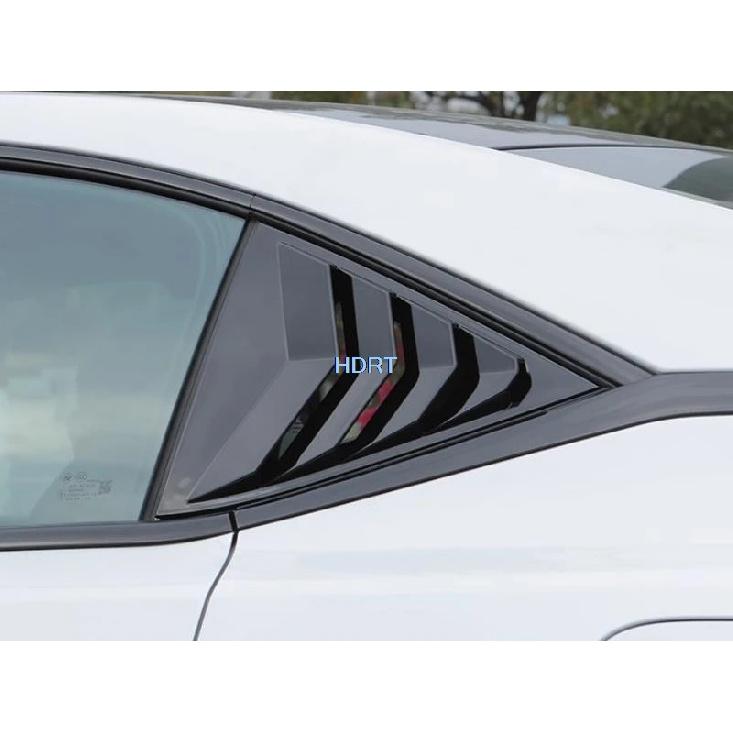 For Changan Deepal L07 2024 + Car Styling Rear Triangular Side Window Louver Glass Blind Cover Protector Decoration Accessories