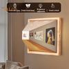 Luce notturna a LED con illusione ottica 3D Naked Eye, lampada da parete classica con design artistico per camera da letto e soggiorno
