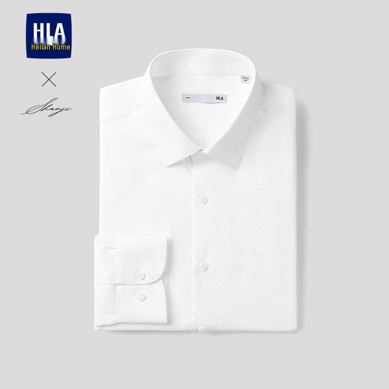 HLA Men s Spring Long-Sleeve Business Casual Shirt 43