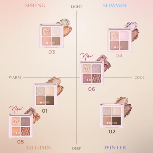 DAISY DOLL MARY QUANT Idraw Gölge 06 Cassis Frappe Zengin Renkli Göz Farı nemli doku bol şeffaflık gradyan efekti sedefli bitiş (06