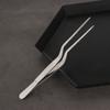 Stainless Steel Barbecue Tongs Serving Presentation Kitchen Tool Multiple Types Silver Plating Chef Food Tweezer BBQ Clip