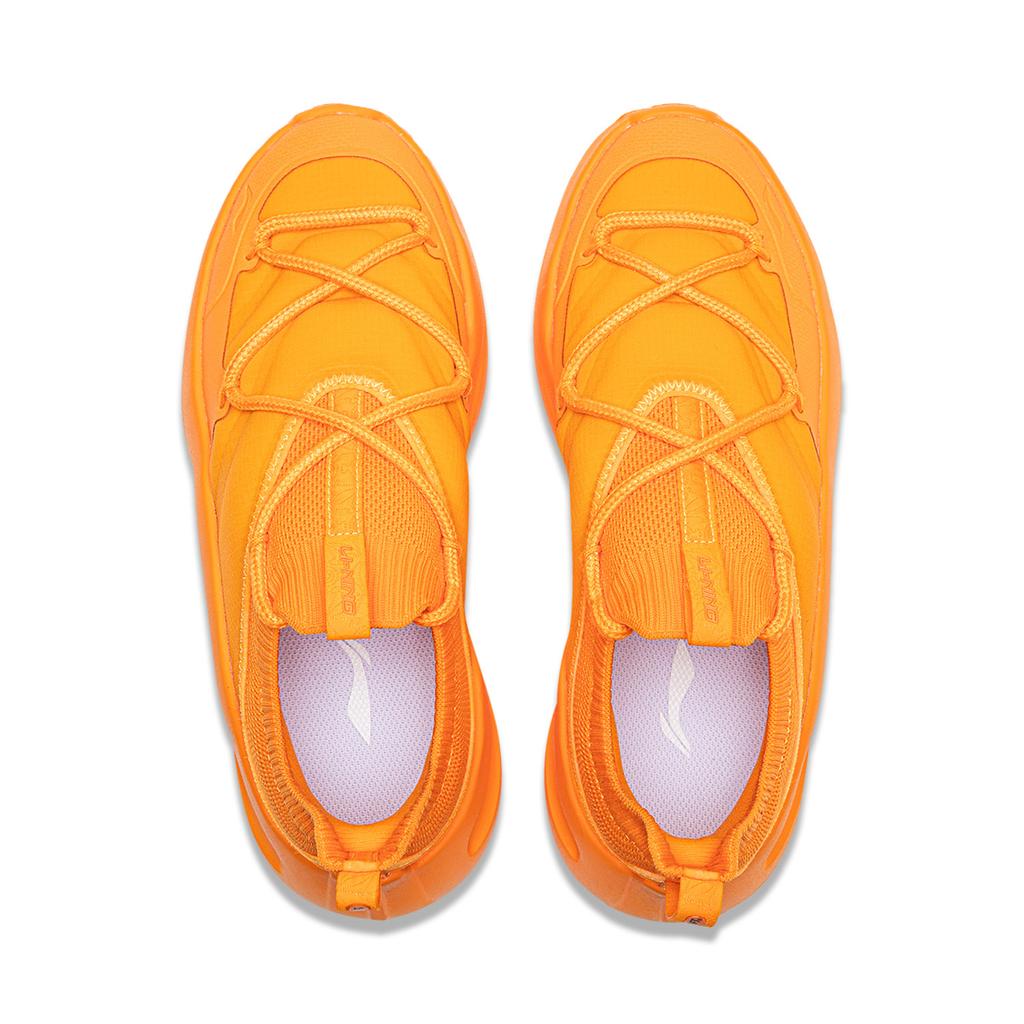 Li Ning Cloud Wave PRIMALOFT Casual Shoes Women's Low top Tropical Orange AGLV266-2