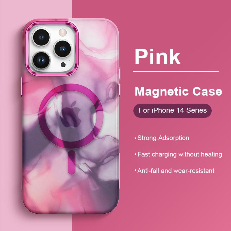 Aquarellmalerei Handyhülle für iPhone 13 14 Pro Max Magnethülle für iPhone 14 Plus Hülle iPhone 14 Pro