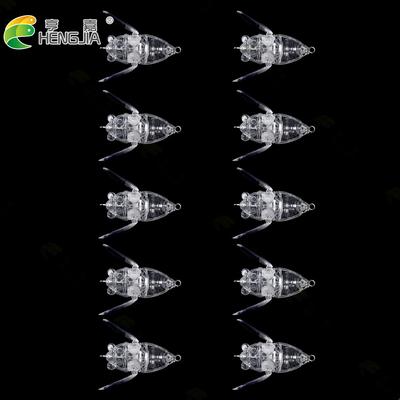 10 pezzi Attrezzatura da pesca Esche grezze Esche da pesca Esche insetto Esche per mare Crank galleggianti Wobblers per pesca al bass e alla carpa