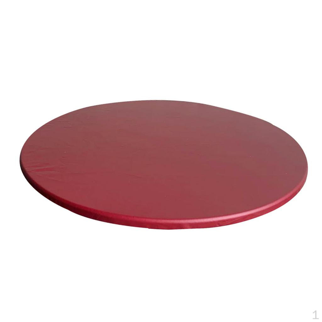 Polyester Round Tablecloth Banquet Party Dining Table Cover Waterproof For Home Kitchen Restaurant