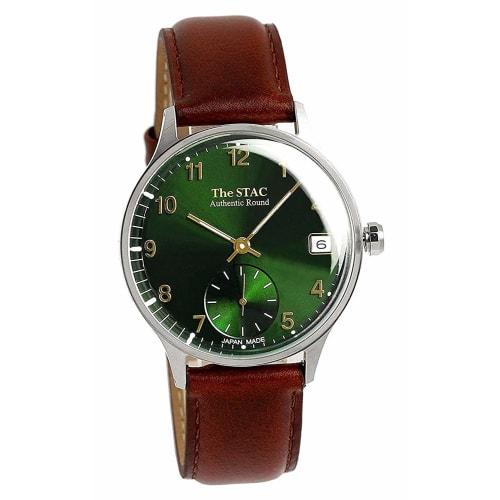

The STAC Japanese-made watch, 36mm, Classic Green, for men and women, unisex