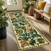 Corridor Carpet Runner Rug Hallway Long Carpets Machine Washable Non-slip Floor Mat Bedside Mats Green Spring Home Decor Rugs