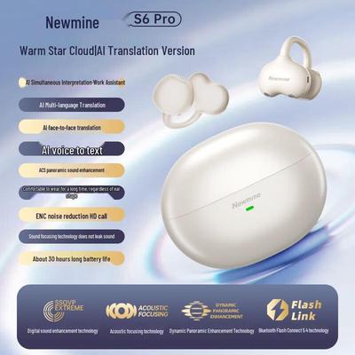 Newmine S6/S6 Pro Kabellose KI Ohrbügel-Kopfhörer