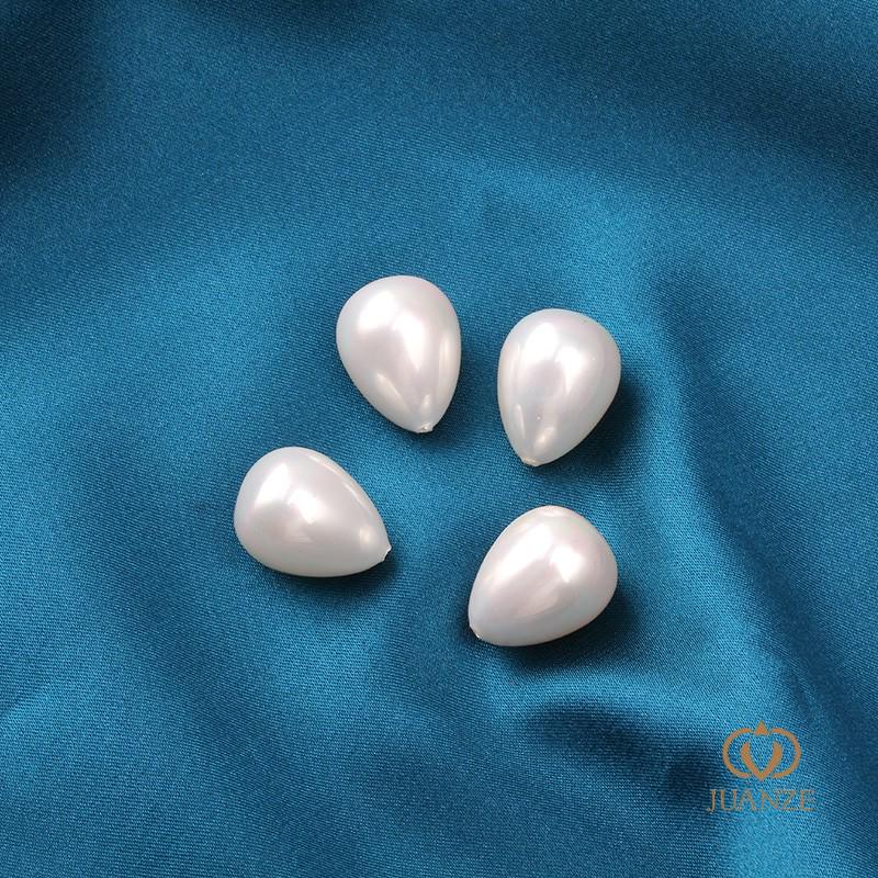 Сделай сам, ручная работа, полупросверленные бусины из ракушечного жемчуга для серег и подвесок