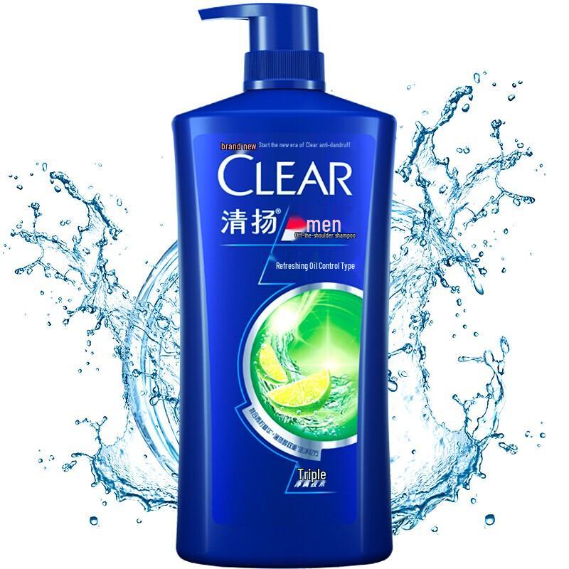 Clear Men Anti-Dandruff Shampoo, Refreshing Oil Control