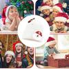 Mens Winter Beanie Christmas Beanie Winter Hat Santa Claus Winter Ski Hat Bow Bells Knitted Beanie Hat Warm For Christmas Party