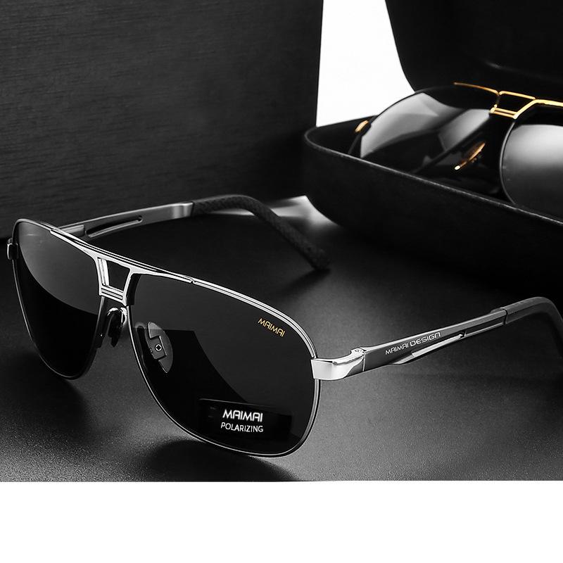 Men's Polarized Day & Night Sunglasses: Anti-UV HD for Driving & Fishing